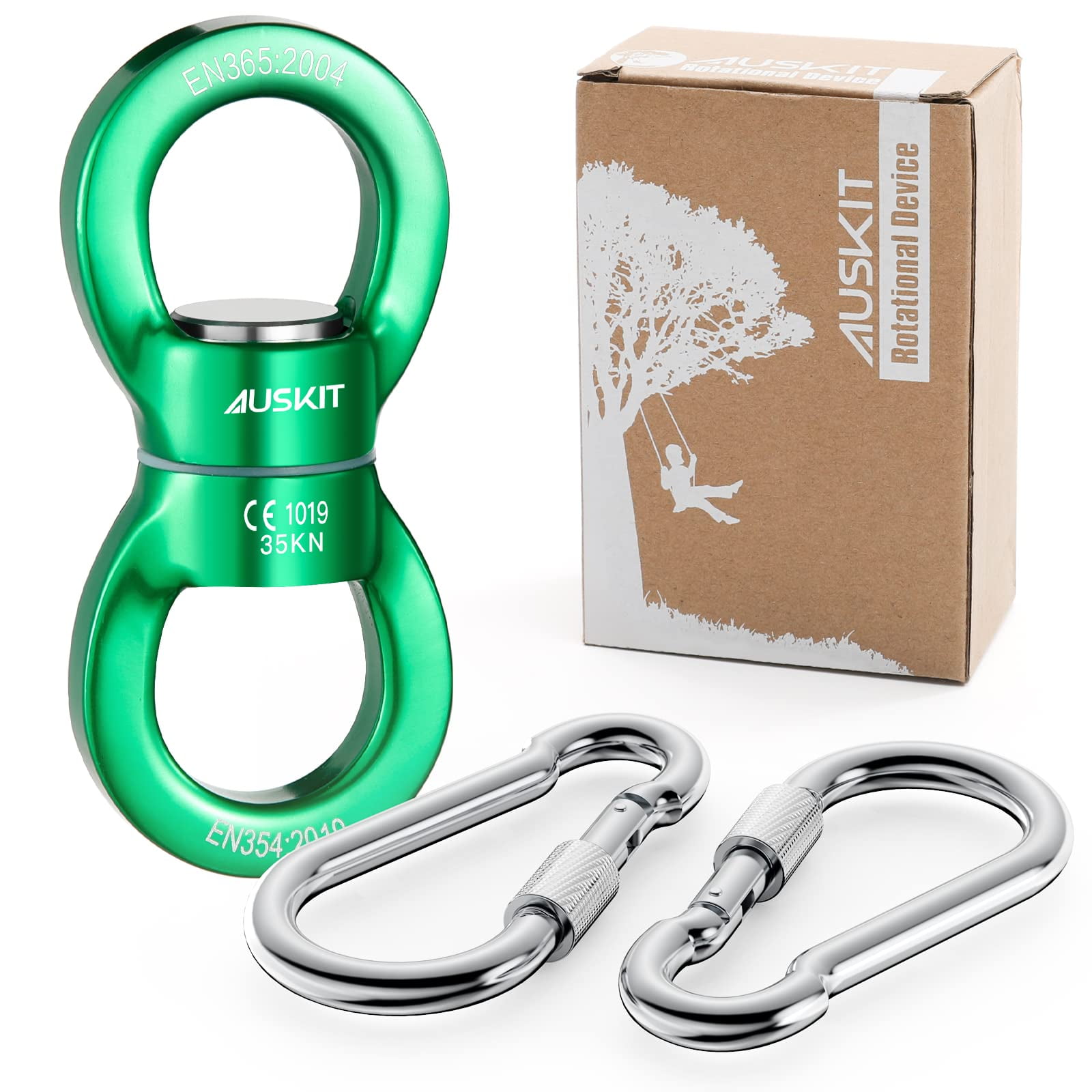 Swing Swivel, 35 KN Safest Rotational Device Hanging Accessory for 