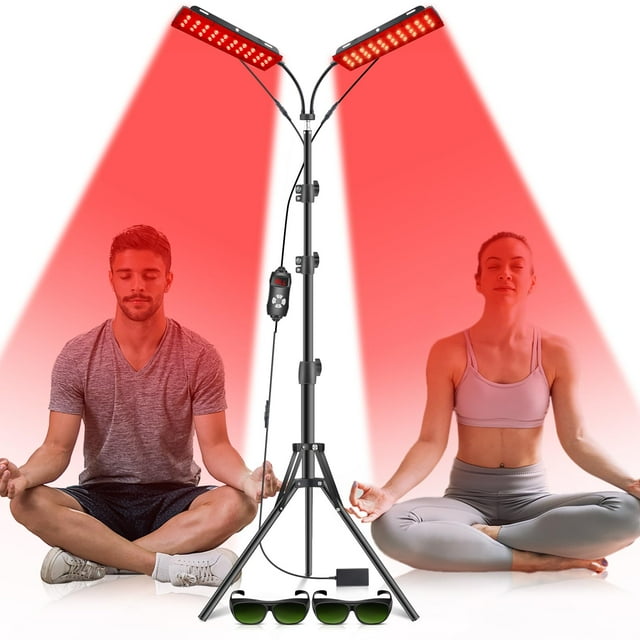 Lámpara infrarroja de doble cabezal Astarexin para terapia de luz roja