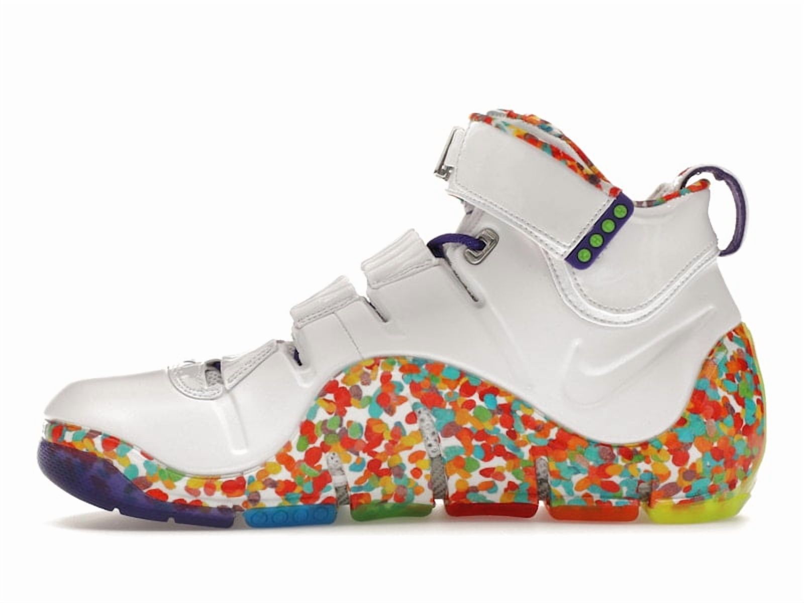Nike Men's LeBron 4 Fruity Pebbles (2024) Basketball Shoes, from StockX