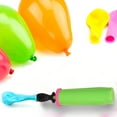 thumbnail image 3 of Vacemry Under $5 Double Action Balloon Pump, Hand Held Balloon Inflator with Two Nozzles, Manual Air Pump for Latex Foil Balloons, Quick Fill Balloon Blower, 3 of 5