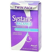 Alcon Systane Balance Lubricant Eye Drops, 0.33 fl oz (4 Pack) (Bundle)
