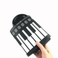 thumbnail image 5 of Kid's 49-Key Flexible Roll-Up Educational Electronic Digital Music Piano Keyboard w/Recording Feature, 8 Different Tones, 6 Educational Demo Songs & Build-in Speaker, 5 of 5