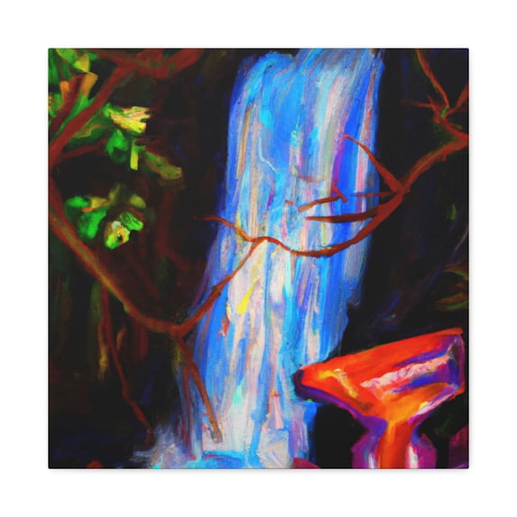 Fauvist Waters of Wonder - Canvas