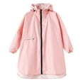 thumbnail image 4 of Raincoat Toddler Wear Rain for Boy Kids Girls Cartoon Children 3D Ponchos Jacket Boys Coat&jacket Hooded Rainwear Rain Poncho Kids 4-6 Years, 4 of 5