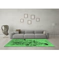 thumbnail image 3 of Ahgly Company Indoor Rectangle Oriental Emerald Green Industrial Area Rugs, 8' x 10', 3 of 4