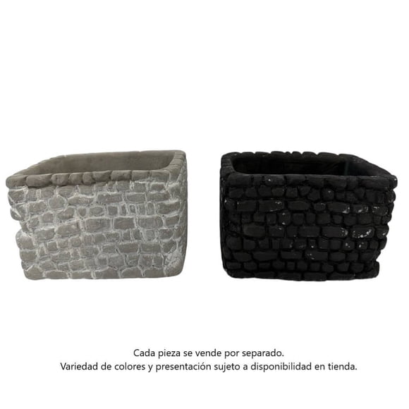 Maceta Prichos Piedra Varios Modelos 1 Pieza