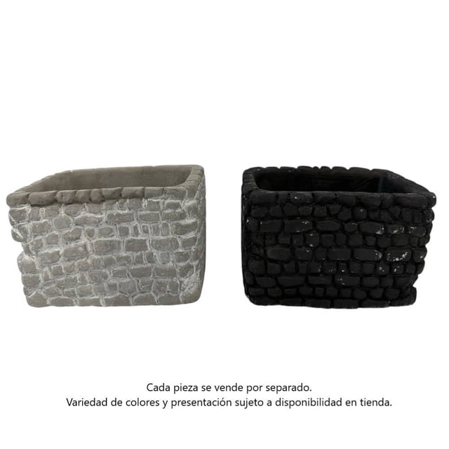 Maceta Prichos Piedra Varios Modelos 1 Pieza
