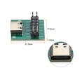 thumbnail image 2 of 10 Pcs USB Type C Female Connector to DIP Adapter Breakout Module Solder Breakout PCB Board, 2 of 4
