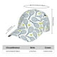 thumbnail image 2 of Balery Tennis Rackets And Balls Gorra de béisbol de tamaño ajustable para correr, entrenar y actividades al aire libre. Gorra de papá para todas las estaciones., 2 of 6