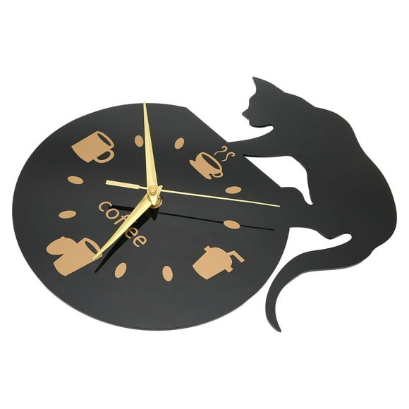 Reloj De Pared 3D, Efecto 3D De Reloj De Pared De Cocina De Diseño Sin Marco Para Dormitorio Para Oficina Para Dormitorio ANGGREK No