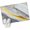 Grey, variant on Rectangle Area Rugs 2 x 3 Ft, Grey Marble Non-Slip Residential Carpet, Modern Abstract Gold Ombre Aesthetic Art Indoor Crawling Mats Runner Rugs for Living Room/Dining Room/Bedroom