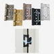 thumbnail image 2 of Puerta de madera gruesa de acero inoxidable 304 bisagras para madre muebles Hardware, cobre antiguo Feliz Sencillez, 2 of 5