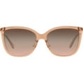 thumbnail image 3 of Coach 0HC8345 55619L57 Women's Cat Eye Plastic Frame Sunglasses, 3 of 3