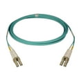 thumbnail image 4 of Eaton Tripp Lite Series 10Gb Duplex Multimode 50/125 OM3 LSZH Fiber Patch Cable, (LC/LC) - Aqua, 15M (50 ft.) - Patch cable - LC multi-mode (M) to LC multi-mode (M) - 15 m - fiber optic - duplex - 50 / 125 micron - OM3 - halogen-free - aqua, 4 of 7