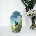 thumbnail image 7 of Dragonfly Funeral Urn For Human Ashes Adult Women, Blue Mini Cremation Urns For Human Ashes For Girl, 1 Large Urn For Mom, Frog Keepsake Urns For Mom Set Of 4, 10&3 Inch, 7 of 7