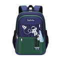 thumbnail image 3 of Mochila escolar para niños de primaria, tercer grado, cuarto grado, cinco grado, estudiantes de secundaria, mochila de gran capacidad para niños, 3 of 5