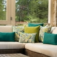 thumbnail image 3 of Pillow Perfect 588742 Indoor-Outdoor Zoe Mallard Throw Pillow, Blue, 18.5 in. - Set of 2, 3 of 3