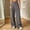 Dark Gray, variant on Women's High Waisted loose Pants - Flattering Flowy Lightweight Woven Wide Leg with comfortable design for Yoga - perfect for any occasion