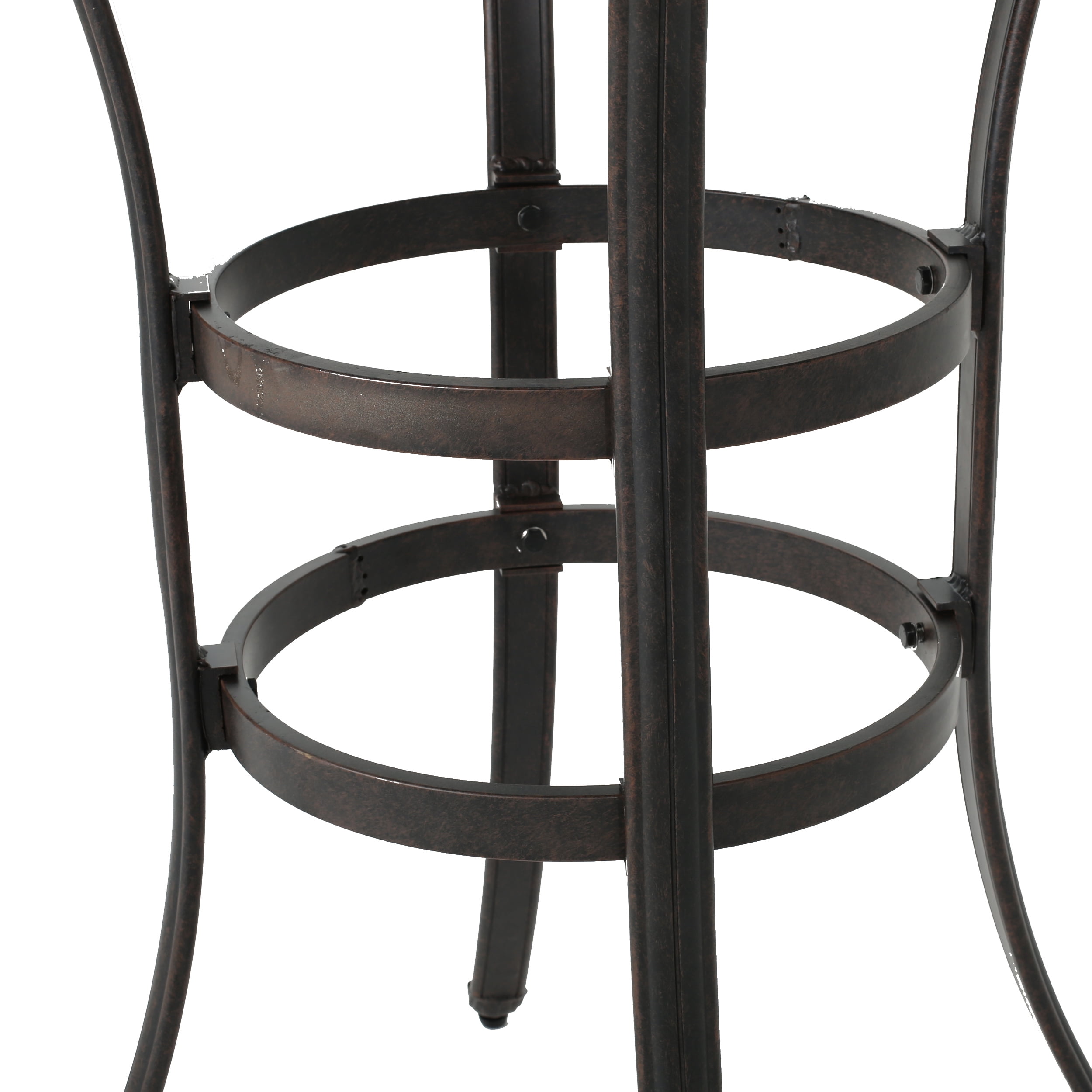 Bar Table, Outdoor Cast Aluminium Table for Patio Garden Deck, Bronze