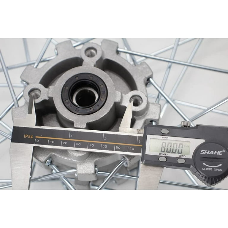 Black Iron Hub Wheel 21" Front Wheel Assembly For Dirt/Pit Bikes - 80/100-21 Tire, 15mm Axle, Black Iron Hub 80/100-21 Tire With Iron Hub - Foto 12