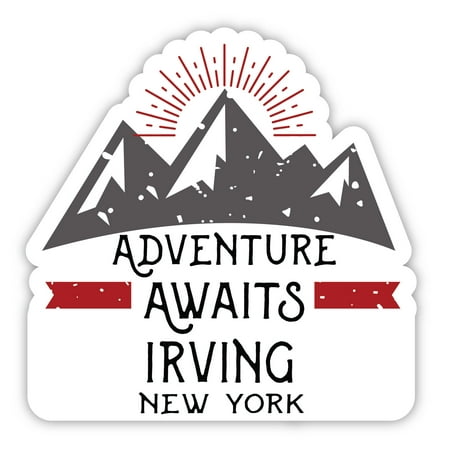 

Irving New York Souvenir 4-Inch Magnet Adventure Awaits Design