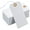 100pack White, variant on 120 Pack White Gift Tags with Elastic String Hang Paper Marking Tags with String Attached Reinforced Hole Writable Inventory Tag 4.76''×2.36''