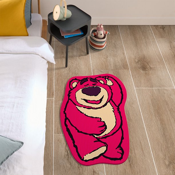 Cojín de Winnie The Pooh de Lilo y Stitch, alfombrilla antideslizante de anime Kawaii Buzz Lightyear, alfombras absorbentes para sala de estar y baño