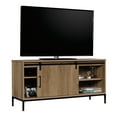 Mainstays TV Stand, for TVs up to 54", Rustic Weathered Oak Finish