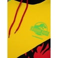 thumbnail image 3 of Jurassic Park Split Panels Adult Long Sleeve Hooded Sweatshirt XL, 3 of 3