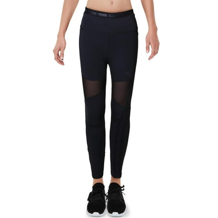 Puma Womens Be Bold Moisture Wicking Logo Athletic Tights