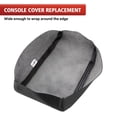 thumbnail image 4 of KBH Center Console Lid Armrest Cover for Subaru Crosstrek Accessories 2012-2017 & Impreza 2012-2016, Car Arm Rest Cover Replacement Upholstery, Black (Leather Skin Only), 4 of 6