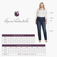 thumbnail image 5 of Gloria Vanderbilt Women's and Plus High Rise Amanda Straight Jean, 30" Regular, 29" Short Inseam, 5 of 6