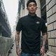 thumbnail image 2 of Camiseta para hombre, polos gráficos, camiseta blanca, holgada, con cuello, para hombre, ropa de hombre Katoen, moda 2024, básica original, 2 of 5