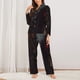 thumbnail image 2 of Fotbe Cool Skull Western Cowboy Conjunto de Pijama de Manga Larga para Mujer con Estampado, Ropa de Dormir de 2 Piezas, Conjunto de Casa Suave y Cómodo con Bolsillos-Large, 2 of 7