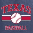 thumbnail image 6 of Wild Bobby City of Texas Baseball Fantasy Fan Sports Men's T-Shirt, Vintage Heather Navy, Small, 6 of 6