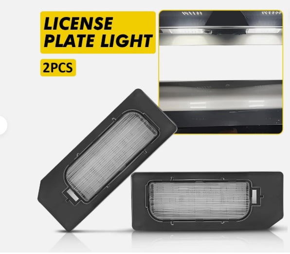 2x License LED Plate Light Lamp 8341A132 Fit 2011- 2025 Outlander Mitsubishi Sport