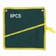thumbnail image 2 of Bolsa De Almacenamiento Enrollable Para Herramientas De Lona Con 6 Bolsillos, Duradera, Portátil, Verde, Almacenamiento Para Llaves Inglesas O Herramientas Manuales, 2 of 7
