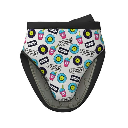 

Tebeau American Musical Print Short Oven Mitts Heat Resistant Silicone Kitchen Mini Oven Mitts Non-Slip Grip Surfaces and Hanging Loop Gloves