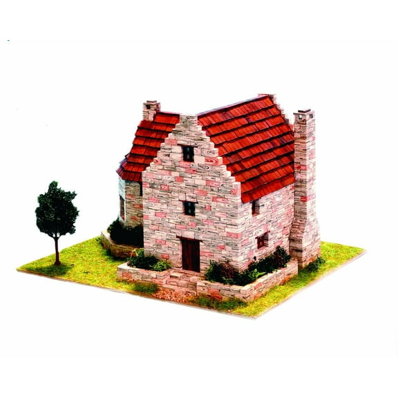 CUIT Ceramic Building Construction Kit, Casita Old Cottage 2 (1:87)