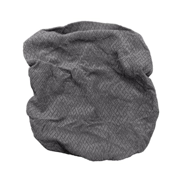 yuksok Polyester Chair Cover, Stretch Kitchen Chair Cover, Dining Chair Cover for Hotel Dark Gray