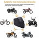 thumbnail image 4 of Garaje para motos, lona para motos, garaje plegable para motos, lona para motos, funda protectora exterior e interior para scooters Harley-Davidson, Honda, Suzuki (negro, L (220x95x110 cm)), 4 of 6