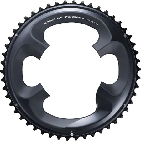 SHIMANO Ultegra Fc-R8000 Chainring Black, 50T Outer