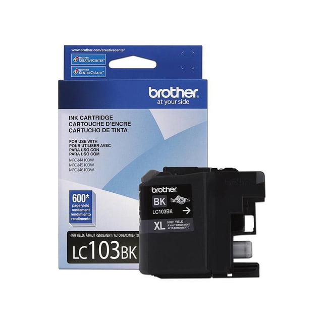 Cartucho de Tinta Alto Rendimiento Brother Negro LC103BK
