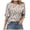 Hot Pink, variant on idosla Womens Tops 3/4 Length Sleeve Dressy Casual Blouses for Women 2026 Trendy Crew Neck T Shirts Summer Clothes (Black, L)