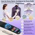 thumbnail image 6 of Steamer for Clothes, 2 in 1 Garment Steamer Iron, 6-Level Clothes Steamer, LED Display Clothes Steamer Handheld, 6 of 9