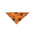 thumbnail image 2 of BGZLEU 1 Pack Halloween Dog Bandana, Pumpkin Ghost Dog Scarf Bib, Pet Halloween Bandanas Costume Accessories for Medium Large Dogs (24in), 2 of 6