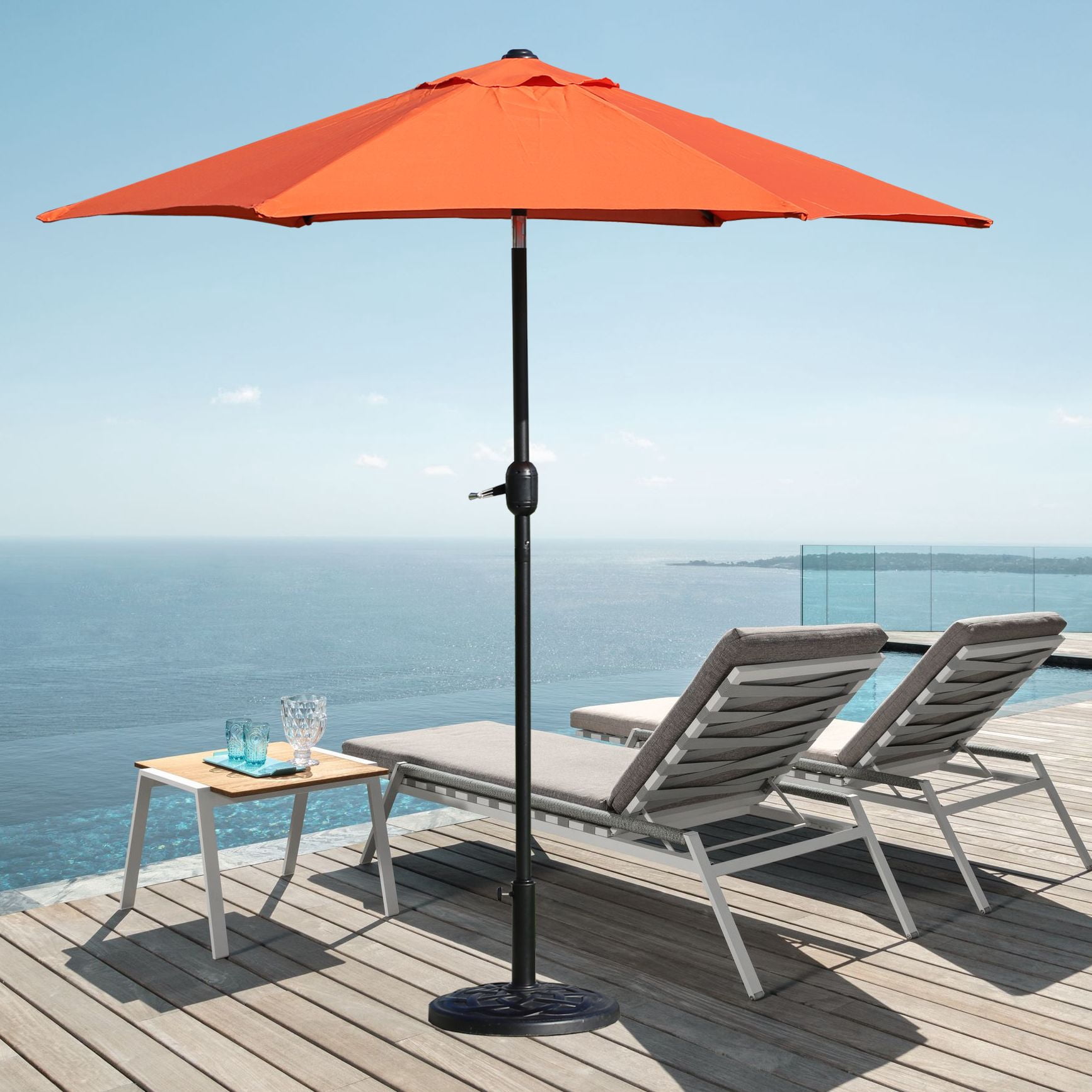 castlecreek 8 half round patio umbrella Umbrella, Outdoor, Garden, Deck, Balcony Shade Feet Khaki : Patio, Lawn & Garden Foot Outdoor Patio Umbrella. Patio Umbrella Half Round Outdoor