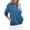 Blue, variant on Jsaierl Women's Sweatshirts Funny Solid Color Sweatshirts Round Neck Dressy Casual Sweater Tops Trendy Long Sleeve Shirts Deals Of the Day