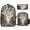 Color-2, variant on Surreal Floating Cloud City Backpack Bookbag Students Bags S Rucksack Lunch Bag Pen Bag Three-Piece Set