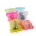 thumbnail image 4 of PENGXIANG Semi Transparent Self-Sealed Silicone Kitchen Fridge Food Storage Bag Organizer, 4 of 12